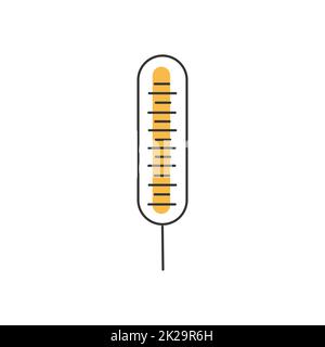 Cold Warm Thermometer. Temperature Weather Thermometers Meteorology Celsius  Fahrenheit Scale, Temp Control Thermostat Device Flat Vector Icon Royalty  Free SVG, Cliparts, Vectors, and Stock Illustration. Image 124983397.