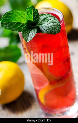 Fruit Cocktail Stock Photo