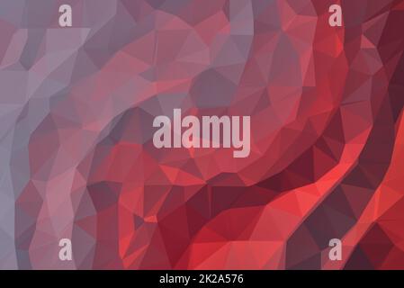 Colorful polygonal mosaic background out of triangles for creative design work Stock Photo