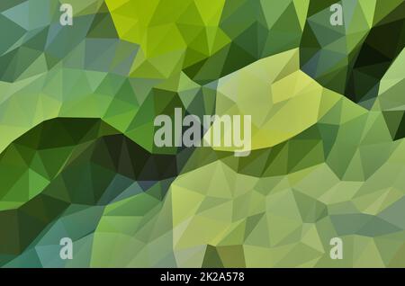 Colorful polygonal mosaic background out of triangles for creative design work Stock Photo