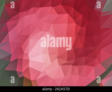 Colorful polygonal mosaic background out of triangles for creative design work Stock Photo