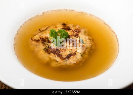 austrian cheese dumpling Stock Photo