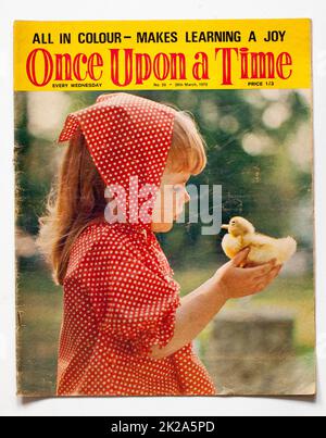 1970s Issue of Once Upon A Time Childrens Magazine Stock Photo