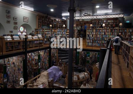The inside of Leakey's Bookshop, Inverness, Scotland, UK Stock Photo