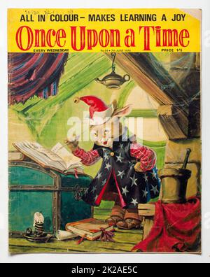 1970s Issue of Once Upon A Time Childrens Magazine Stock Photo