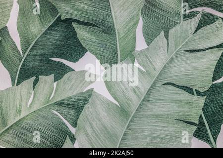 Fabric tapestry background texture with floral ornament Stock Photo