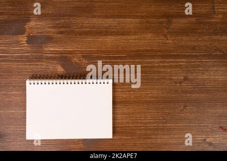 A blank notepad Stock Photo
