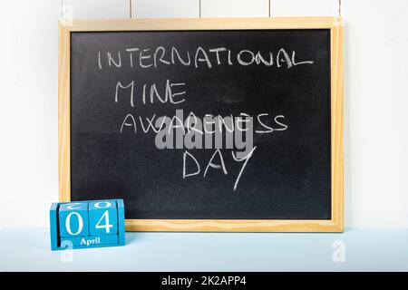 International Mine Awareness day Stock Photo