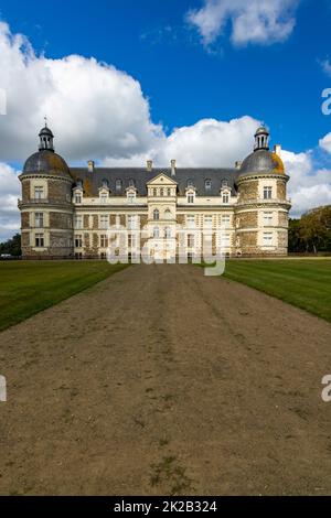 Serrant castle (Chateau de Serrant), Saint-Georges-sur-Loire,  Maine-et-Loire department, France Stock Photo