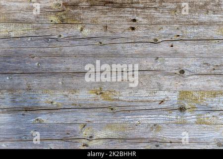 Old grunge wood with peeling paint Stock Photo