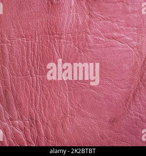 Pink Leather Texture Stock Photo