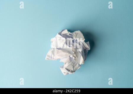 crumpled sheet Stock Photo