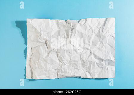 crumpled paper Stock Photo