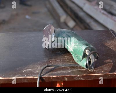 House renovation in a newly acquired old building Stock Photo