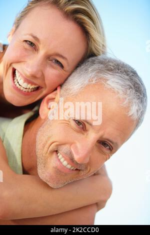 True soulmates. Cropped shot of an affectionate mature couple. Stock Photo