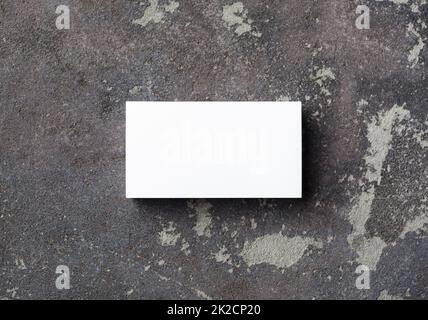 Blank business card Stock Photo