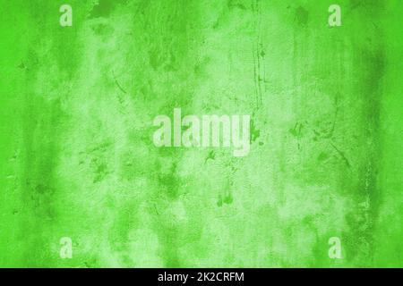 Light green grunge wall texture Stock Photo
