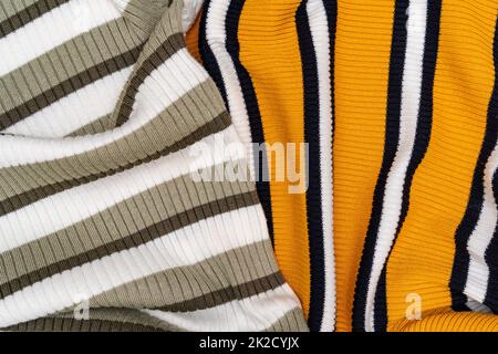 Background of a knitted sweaters Stock Photo