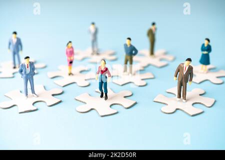relationships to build Stock Photo