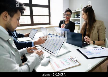 Gantt Gantt Software Project Stock Photo