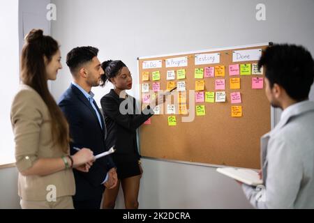 Agile Business Team Stock Photo