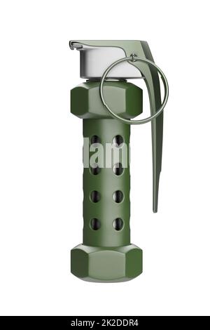 Military stun grenade Stock Photo - Alamy