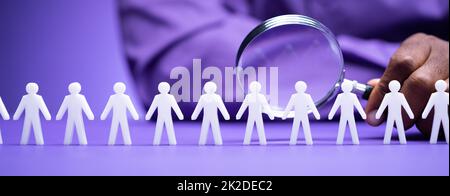 Staffing, Recruiting And Employee Selection Concept Stock Photo