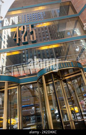 The office building 425 Lexington is located across from Grand Central terminal in midtown Manhattan, 2022, USA, New York City Stock Photo