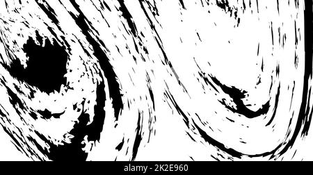 Panoramic grunge background black and white texture - Vector Stock Photo