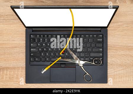 Network restrictions concept Stock Photo
