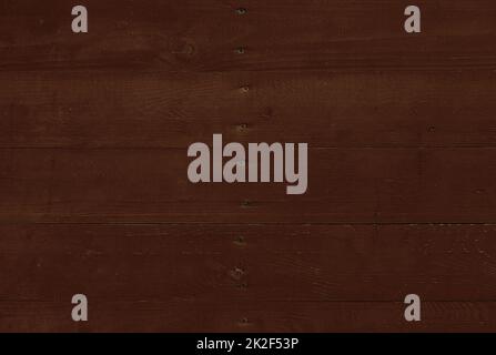 Brown painted wooden planks background Stock Photo
