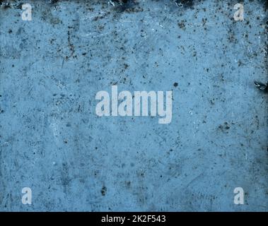 Grunge vintage rusty blue metal background Stock Photo