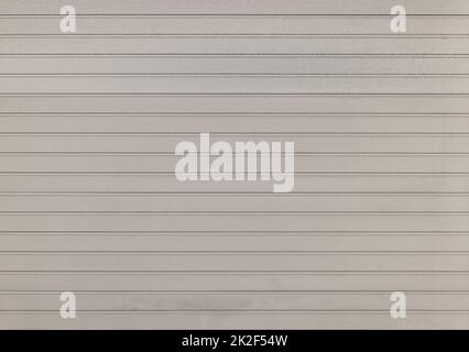 Gray horizontal roller shutter blinds Stock Photo