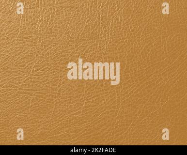 Background texture of beige natural leather Stock Photo