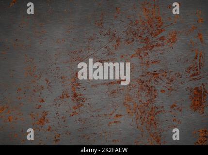 Background texture of rusty brushed metal Stock Photo