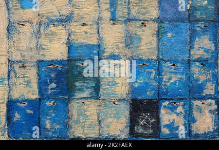 Abstract blue and white background Stock Photo