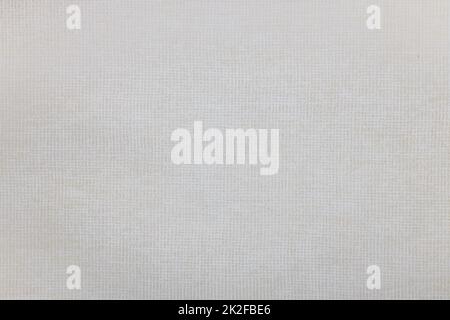 Light natural linen material texture or background Stock Photo