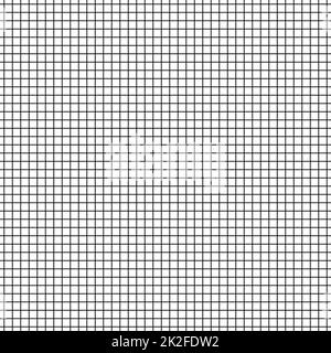 Seamless white checkered paper template Stock Photo