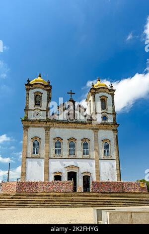 Church of Our Lord of Bonfim in the city of Salvador in Bahia. Stock Photo