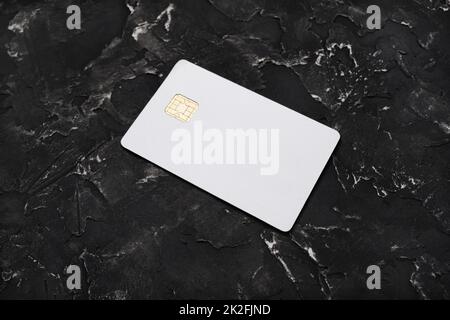 Blank credit card Stock Photo