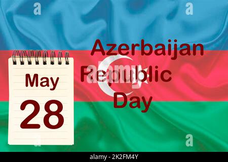 Azerbaijan Republic Day Stock Photo