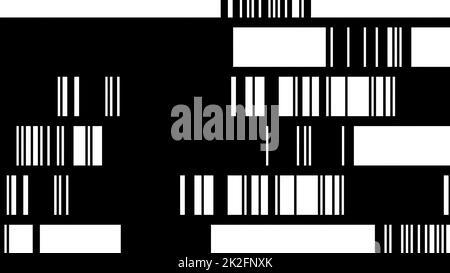 Bit stream digital pixel background Stock Photo