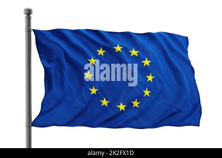 European Union flag Stock Photo