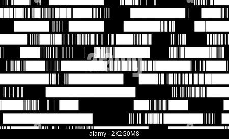 Bit stream digital pixel background Stock Photo