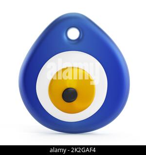 Evil Eye or Nazar amulet Stock Photo