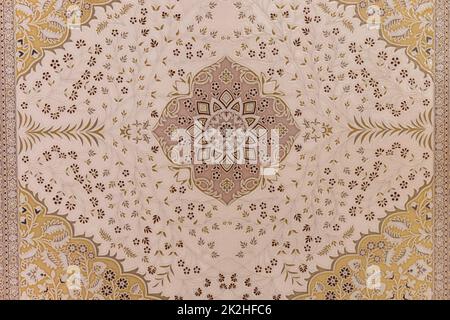 Damask seamless pattern background decorative design texture Stock Photo