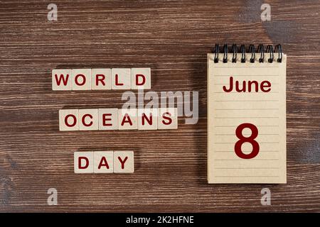 World Oceans Day Stock Photo