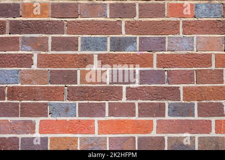 Background from a red brick wall Stock Photo