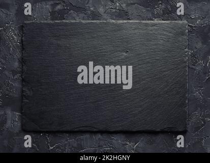 Slate plate background Stock Photo