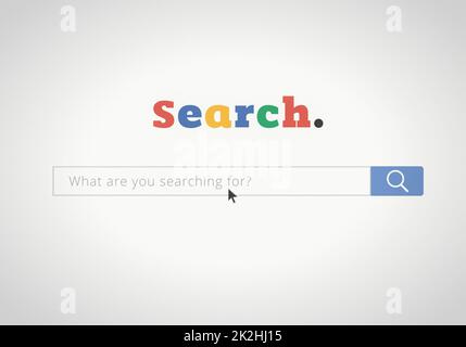 Have fun searching. a search engine homepage - ALL design on this image is created from scratch by Yuri Arcurs team of professionals for this Stock Photo